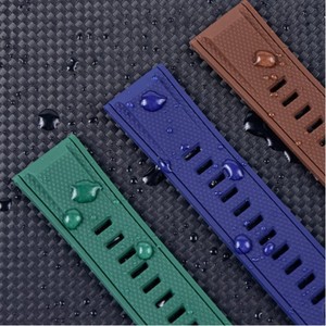 สายนาฬิกาข้อมืออัจฉริยะ Forwelleny ขนาด 24 มม. สายซิลิโคนสำหรับเล่นกีฬากลางแจ้ง ระบายอากาศได้ดี สำหรับ <span class=keywords><strong>Suunto</strong></span> <span class=keywords><strong>7</strong></span>/ <span class=keywords><strong>9</strong></span> /D5 - Product Image 4