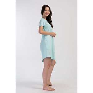 Túnica de Manga Corta con Cuello Redondo y Bolsillo Ovalado para Mujer, Talla XXL - Product Image 3