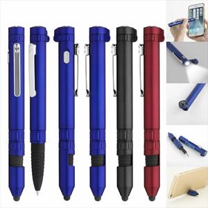 Bolígrafo Multifuncional de Metal con Logotipo, Bolígrafo Metálico con Destornillador y Soporte para Teléfono, Apto para Uso Doméstico y como Regalo - Product Image 2