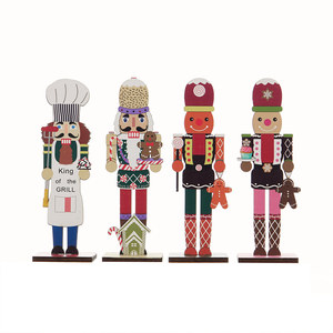 Xuyên biên giới người Anh bằng gỗ <span class=keywords><strong>nutcracker</strong></span> đồ trang trí Giáng sinh đồ trang trí nhà trang trí sáng tạo đồ chơi giáng sinh - Product Image 1