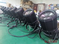 Slient Lampu Par 250W 2in1, Cahaya COB Hangat Putih 3200K Studio
