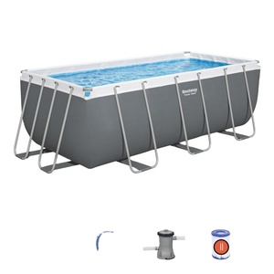 Bestway 56456 rettangolare con struttura in acciaio piscina fuori terra piscina quadrata in PVC per bambini e <span class=keywords><strong>neonati</strong></span> - Product Image 5
