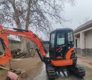 รถขุดขนาดเล็ก Kubota U27 มือสอง 2.5 ตัน รถขุด KUBOTA พร้อมห้องโดยสารแบบปิดและใบมีดดันดินสำหรับงานก่อสร้าง ได้รับการรับรองมาตรฐาน CE - Product Image 4