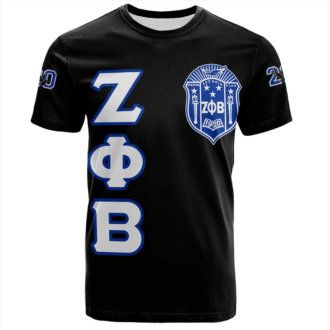 Thời trang Zeta phi Beta thời trang dạo phố quá khổ T-Shirt cho nam giới XS-6XL tùy chỉnh chữ thiết kế in ấn của nam giới T-Shirts thả vận chuyển