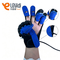 Gant robotique d'entraînement intelligent certifié CE Leyidi, appareil d'exercice électrique pour la main, rechargeable par USB, garantie 1 an, pour hémiplégie