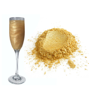 Màu thực phẩm ăn được long lanh kim loại ánh ngọc trai sắc tố vàng bột thuốc nhuộm phụ gia thực phẩm - Product Image 6