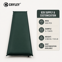 Matelas de camping auto-gonflant, portable, imperméable, pour tente, randonnée, backpacking, voyage