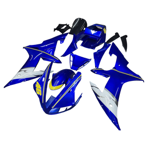 Kit de carénage pour moto, Injection en plastique ABS, carrosserie avec pare-chaleur et boîte à boulons, <span class=keywords><strong>YZF</strong></span> <span class=keywords><strong>R1</strong></span> 2002 2003 - Product Image 3