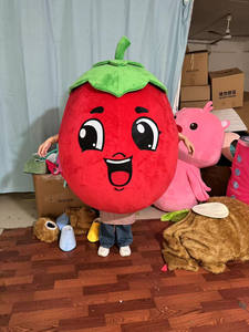 Giant Cartoon <strong>Tomato</strong> Mascot <strong>Costume</strong> - Perfect for Events and Promotions - Product Image 2