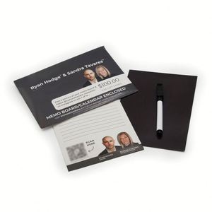 Bulk Custom Magnetic Memo Board Refrigerator Sticker With Writable Surface Paper <b>Fridge</b> Magnet - Product Image 6