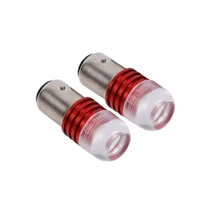<span class=keywords><strong>Bombillas</strong></span> <span class=keywords><strong>LED</strong></span> estroboscópicas intermitentes de alta potencia, luz de <span class=keywords><strong>freno</strong></span> trasera de <span class=keywords><strong>coche</strong></span>, Bombilla de lámpara de señal de giro, color rojo y blanco, 1157, 1156, 7443 - Product Image 1