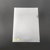 Carpeta de presentación antiestática A4/A5 Material plástico PP/PE de 0,18mm para SOP de sala limpia y electrónica