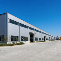 Structure en acier robuste pour entrepôt, conforme aux normes AISC, atelier métallique préfabriqué résistant aux intempéries, garage, bâtiment industriel
