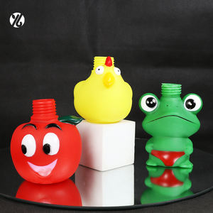 Botella de champú de dibujos animados de vinilo de PVC de 100ml y 120ml personalizada botella de champú para niños dibujada a mano botella de champú para niños - Product Image 5