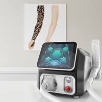 Machine de suppression des pigments de tatouage au laser picoseconde Nd:YAG Q-Switched 1320 nm pour le rajeunissement de la peau, fixe avec refroidissement par eau
