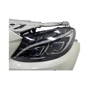 Utilisé pour Mercedes-Benz Classe C <span class=keywords><strong>W205</strong></span> Pare-chocs avant Lèvres Phares Pare-chocs Remplacement Auto Car Bodykit avec Nose Cut - Product Image 4