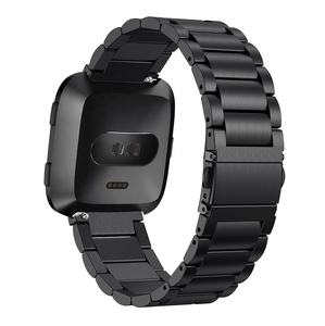 Per cinturini per orologi fitbit versa, cinturini per cinturini di ricambio in metallo in acciaio inossidabile per cinturini per Smartwatch Fitbit Versa - Product Image 4