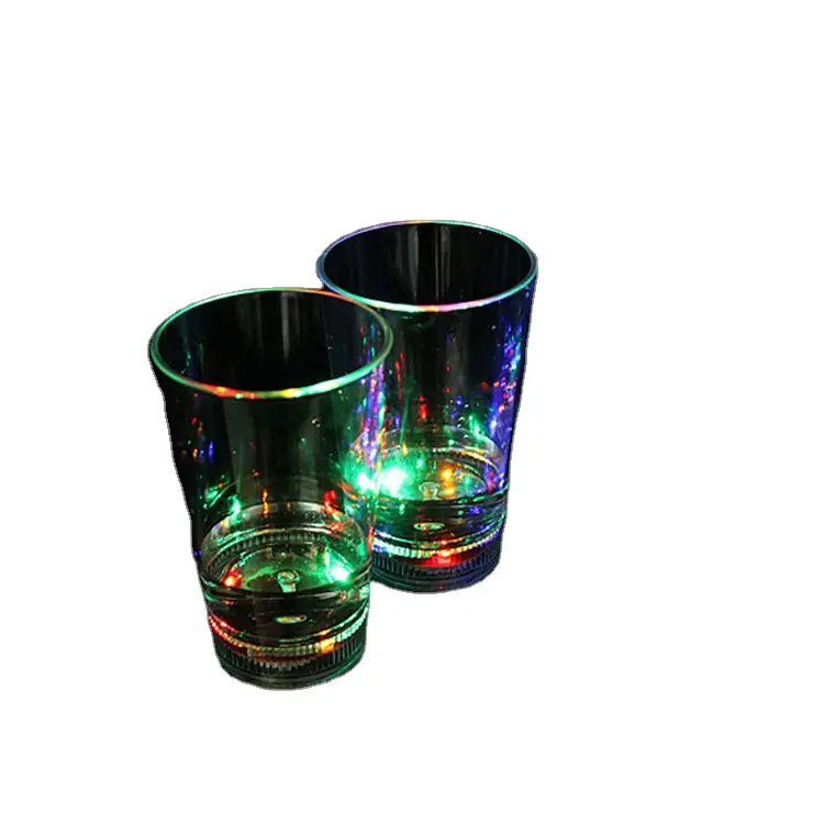 Hot Selling Cheap Luxury Colorfull <span class=keywords><strong>Led</strong></span> Luminous Flashing Light Party Drinks Plastic Cup