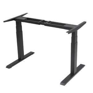 NATE Electric <b>Height</b> <b>Adjustable</b> Desk Dual Motor Metal Frame Office Computer Desk - Product Image 3