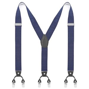 Bretelles classiques LK Fashion Y-Back à 6 clips en polyester/élastodiène/élastique avec boucle en fer 3,5x120cm – Grande Vente Hommes Femmes Usage Quotidien - Product Image 3