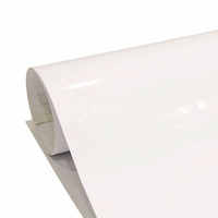 Échantillon Gratuit – Rouleau de Vinyle PVC Autocollant Brillant Résistant à l'Eau pour Impression Éco-Solvant, Modèle SAV, Vente en Gros
