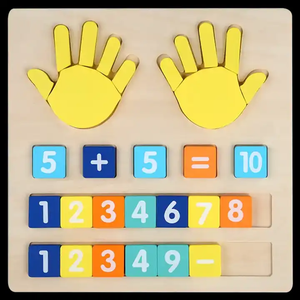 Doigt arithmétique enseignement illumination artefact classes de maternelle apprendre les mathématiques opération addition et soustraction conseil - Product Image 4