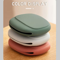 Mini étui de voyage pour écouteurs facile à transporter pochette de câble pour écouteurs en silicone