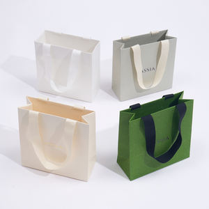 Boyang บรรจุภัณฑ์ถุงกระดาษเครื่องประดับนำกลับมาใช้ใหม่ได้เองพร้อมพิมพ์โลโก้ - Product Image 2