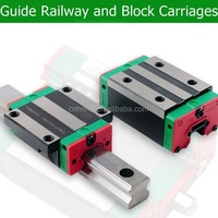 Rail de guidage linéaire hgr25 et bloc hgr25t, accessoire pour fraiseuse