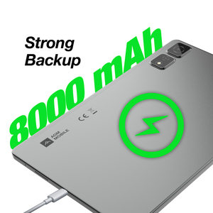 [FCA Hồng Kông] Agm Pad T2 Android 14 8000MAh 8(4 + 4)GB + 256GB MTK-G85 FHD + 500 Nits Hiển Thị 4G Tablet PC Chơi Game Android Tablet PC - Product Image 2