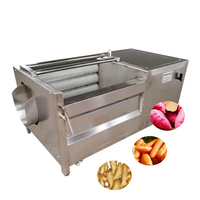 Machine à éplucher et laver le manioc, brosseuse à pommes de terre, machine à éplucher les pommes de terre automatique - Offre Spéciale