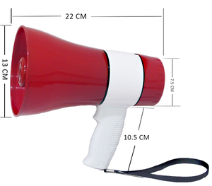 XC-180HC Xách Tay 20W Loa Loa Với Báo Động Nhựa Cầm Tay Loa Loa Hỗ Trợ TF-Card & USB Ghi Âm Thanh - Product Image 4