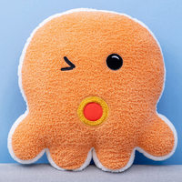 Vie marine baleine pingouin sceau pieuvre oreillers en peluche Kawaii peluche ushion Animal de mer peluche animaux en peluche oreillers en peluche