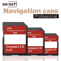 SMIOST GPS Android Navegación 16GB para Micro CID SD Carte Tarjeta de memoria para Kia 2.X Ceed Accesorios Rio