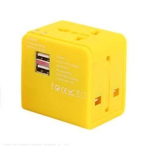 Venta caliente Multi Plugs One UK US <span class=keywords><strong>EU</strong></span> AUS Adaptador de viaje Enchufes eléctricos Adaptador de corriente para teléfono móvil Cargador de pared USB Envío de DHL - Product Image 6