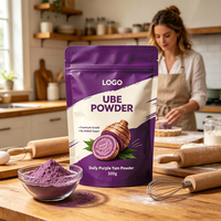 Poudre d'extrait d'igname naturelle OEM, marque privée, poudre d'ube violette pour applications alimentaires