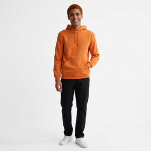 Service OEM, sweat-shirt léger pour homme, design personnalisé, tissu en molleton 100% coton, hiver, séchage rapide, respirant, brodé - Product Image 1