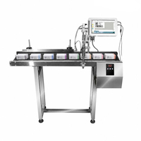 Impresora TIJ de Escaneo Automático de 12.7mm con Pantalla de 10 Pulgadas, Tinta Solvente, DataMatrix para Cerveza, Malta, Bebidas, Rusia, Chestny ZNAK