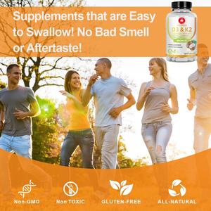 Fabrika OEM/ODM takviyeleri toptan D3 + K2 kapsül Immunity ve kalp sağlığı yetişkinler bağışıklık vitaminleri takviyeleri artırmak destekler - Product Image 6