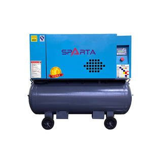 Precio de fábrica eléctrico 4KW 10HP máquina de compresor de aire de tornillo - Product Image 2
