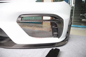 <span class=keywords><strong>Pare</strong></span>-chocs avant semi-carbone de style GT4RS parfaitement rénové pour Porsche 718 Boxster Cayman - Product Image 4