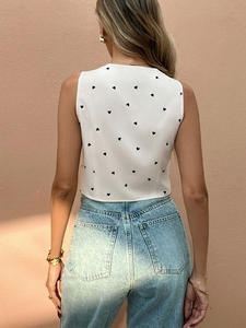 Temperament <b>women's</b> 2026 summer European and American short <b>waistcoat</b> was thin cardigan jacket - Product Image 4