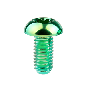 M2 M3 M4 M5 M6 đầy màu sắc kẽm mạ nút Đầu Torx Titan Bolt vít gr2 <span class=keywords><strong>GR5</strong></span> Torx đầu tròn hợp kim titan vít - Product Image 5