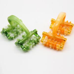 Spot Handheld Roller Massager Lunar Plastic Leg Wheel Manual Mechanical Model DJ789 - Product Image 3