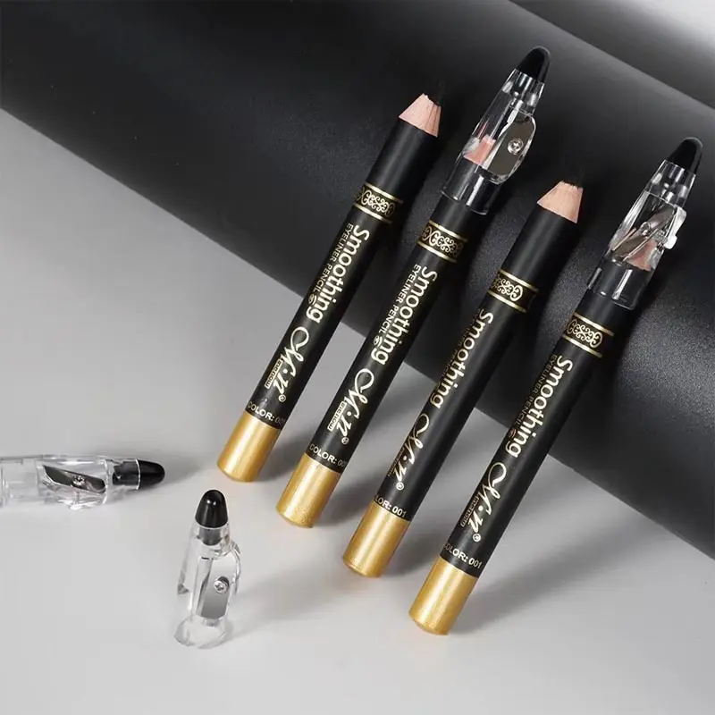 Matita per Eyeliner multiuso affilabile a prova di sbavature impermeabile matita per Eyeliner professionale Softline