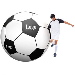Ballons de plage gonflables en PVC personnalisés avec logo imprimé (80 cm/100 cm/Dimensions personnalisées) pour les jeux en plein air et la décoration de piscine - Product Image 1