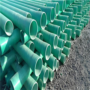 ท่อไฟเบอร์กลาส FRP/GRP ทนความร้อน ป้องกันการกัดกร่อน สำหรับอุตสาหกรรมเคมี ผลิตด้วยเทคโนโลยีการตัดและขึ้นรูปด้วยการดึงขึ้นรูป - Product Image 5