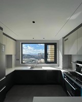 Ventanas y Puertas Corredizas de Aluminio para Villa con Pantalla de Persiana Horizontal de Doble Vidrio Resistente a Huracanes