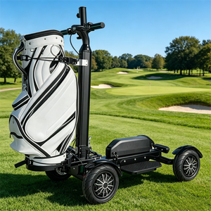 Scooter électrique de golf facile à utiliser, 2400W, double moteur, 30 km/h, conduite stable, adhérence ferme sur le gazon, chariot de golf durable pour les chemins non publics - Product Image 1