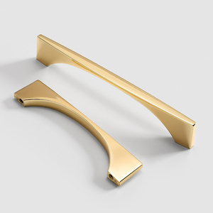 Dubai Phong Cách Sang Trọng Vàng Kẽm Khách Sạn Tủ Quần Áo Ngăn Kéo Tủ Quần Áo Núm Cho Phòng Ngủ Phòng Tắm Cho Tủ Bếp Phần Cứng Kéo Xử Lý - Product Image 2